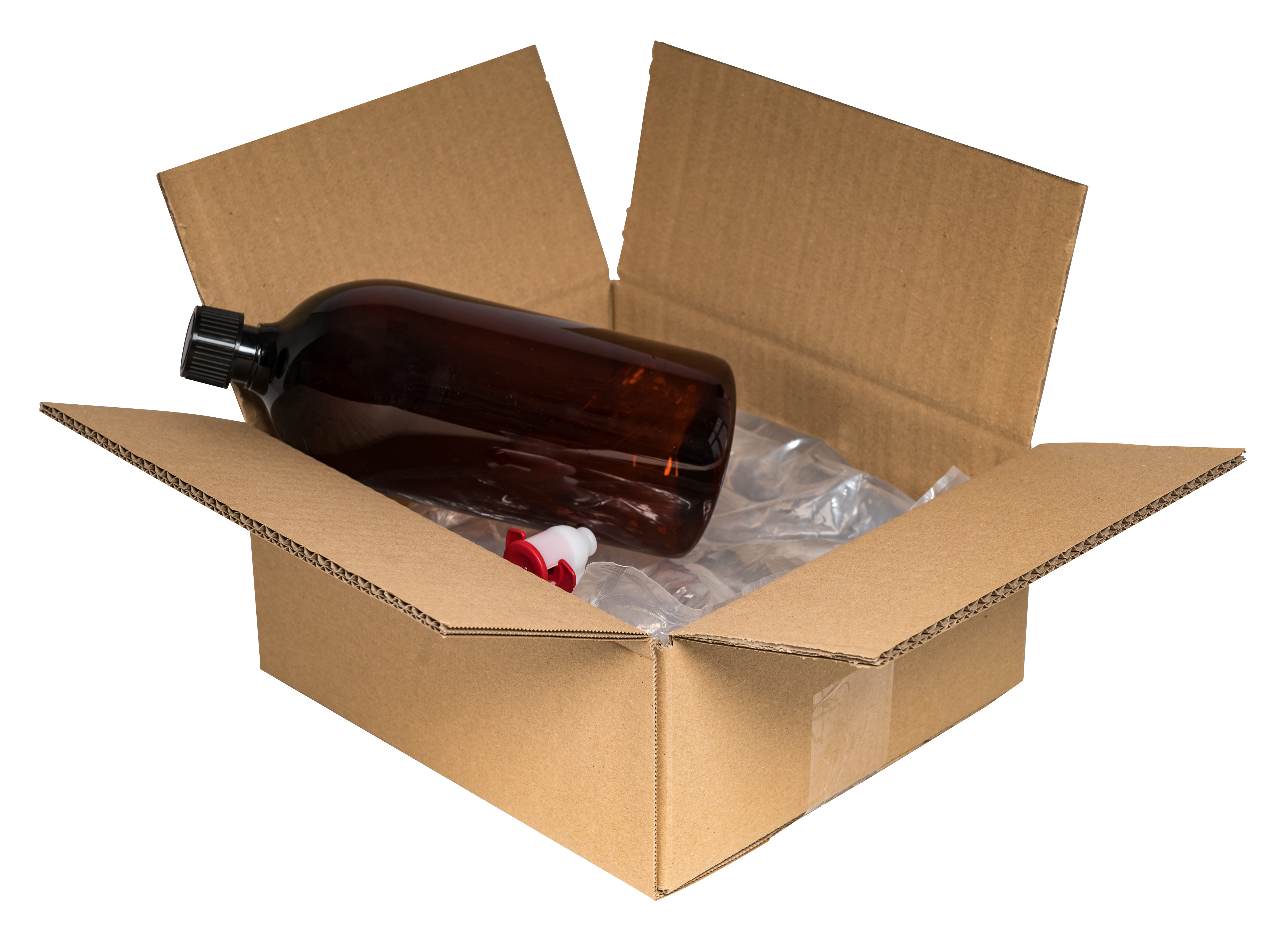 Wasserstoffperoxid, H2O2 3 % 3 Liter in Bag-in-Box mit Nachfüllflasche laborgeprüft