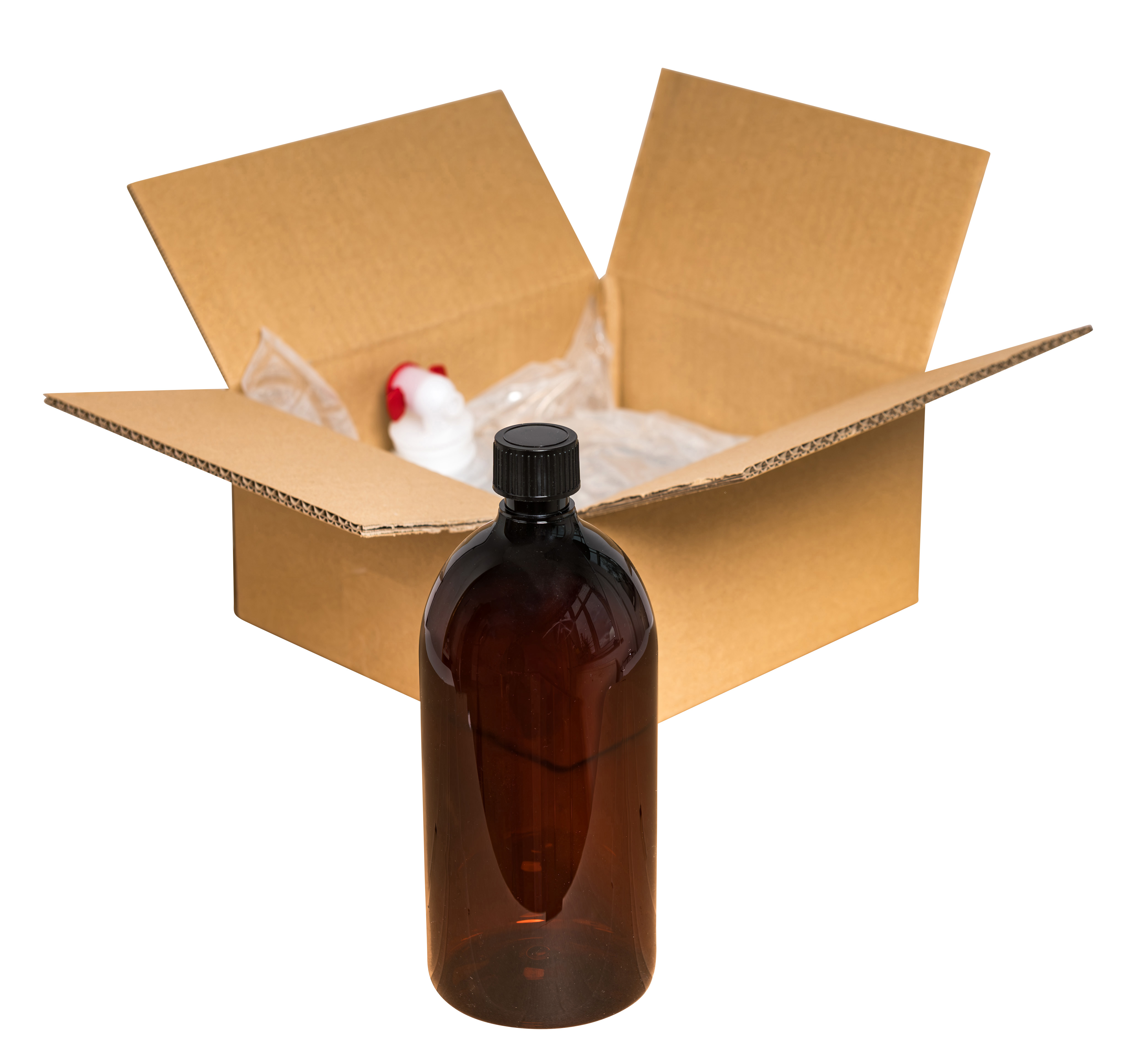 Wasserstoffperoxid, H2O2 3 % 3 Liter in Bag-in-Box mit Nachfüllflasche laborgeprüft